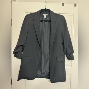 Oversize black blazer